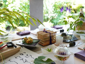 七夕のテーブルコーディネート