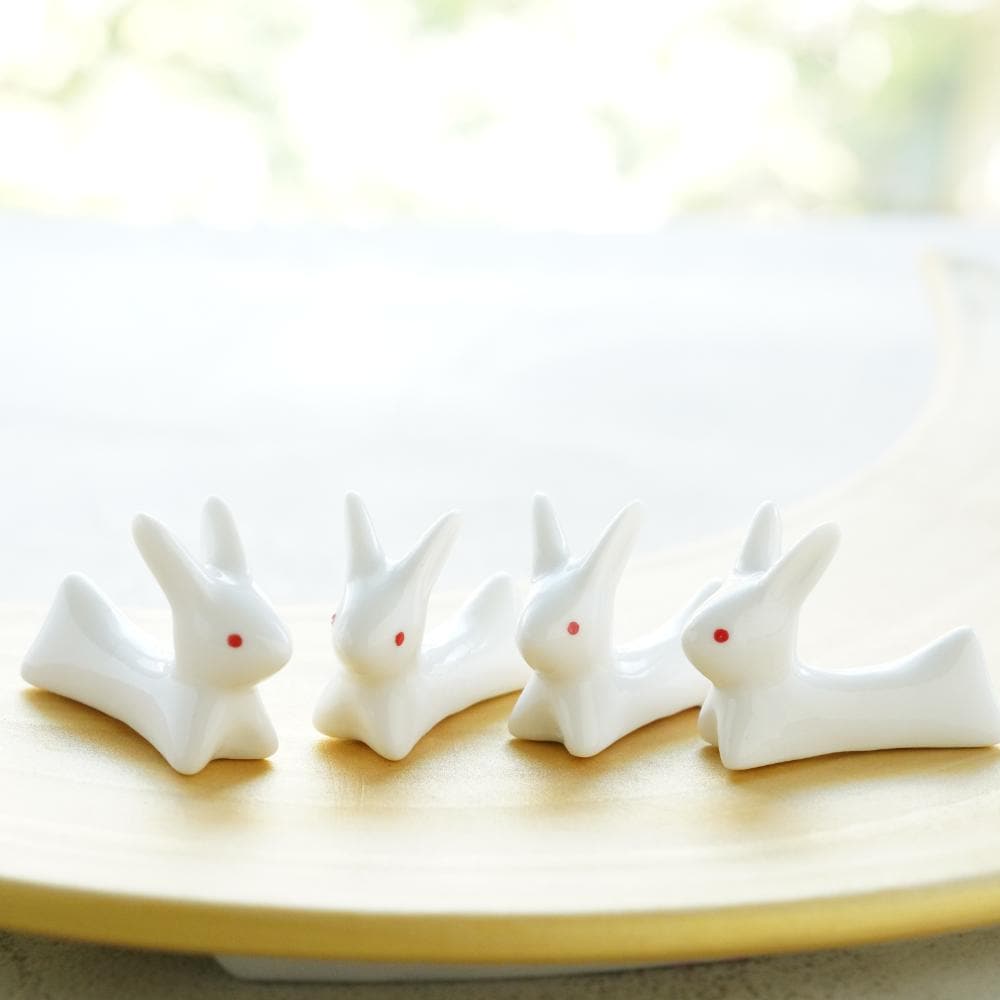 私の手作り/頬杖福耳ウサギ/古布ちりめん/お月見だんご付きセット rkd-3-282.jpg