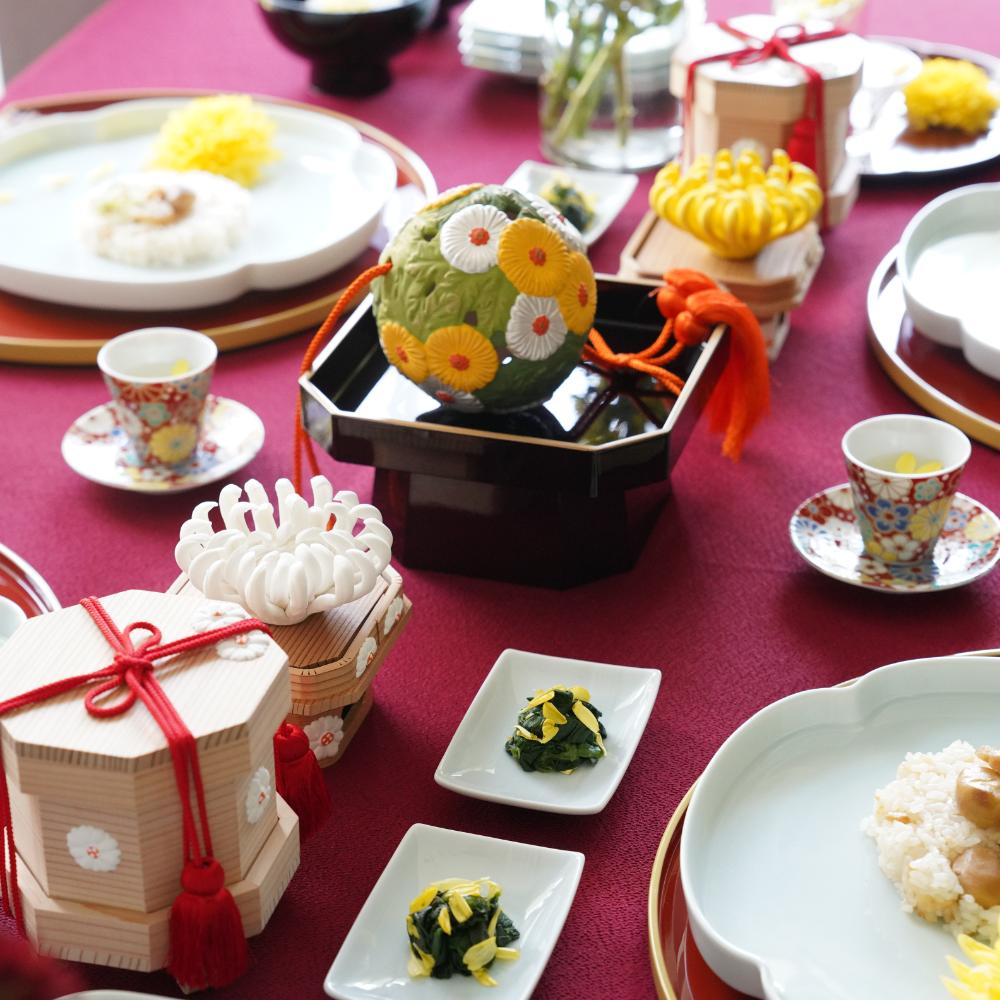 錦彩　飾り玉（重陽）