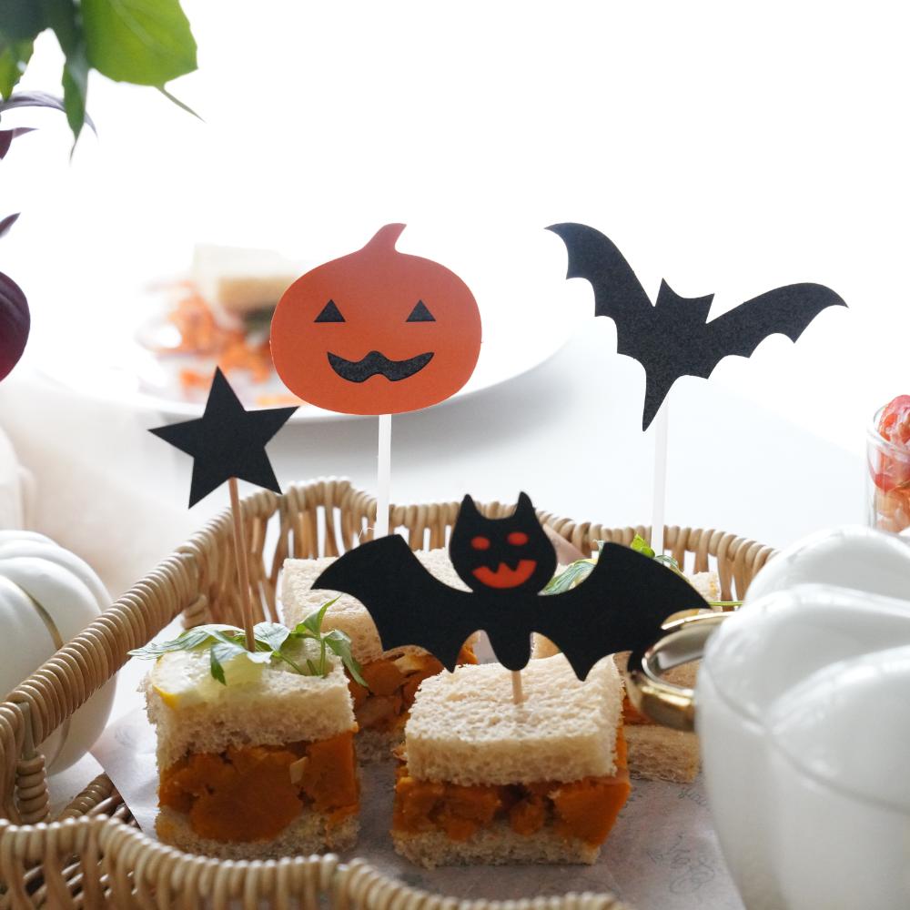 ハロウィン　ピック5点セット