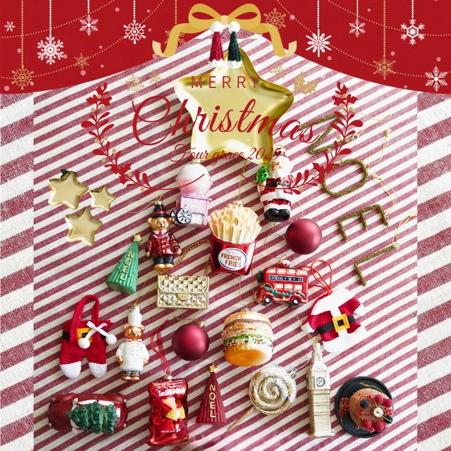 FOURGRACEのクリスマス特集ページ