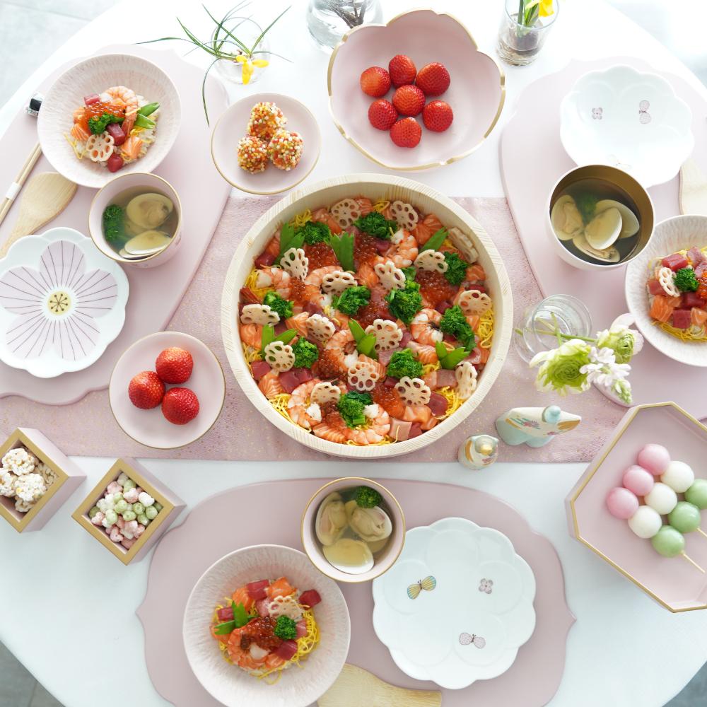 雛祭りテーブルコーディネート